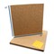 Flipside Products 12" x 12" Cork Squares, Wall Tiles, Square Pinning Cork Board, Bulletin Board Mini Wall Board - 16 Pack